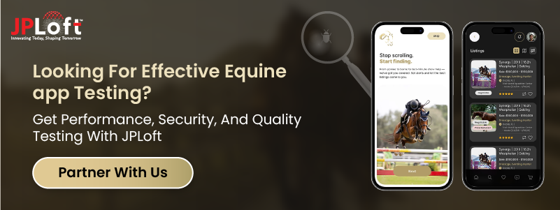 Looking For Effective Equine app Testing